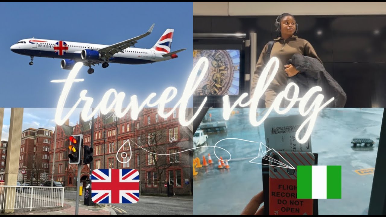 Travel Vlog: Travel with me from UK🇬🇧 to Nigeria🇳🇬|| British Airways || Manchester to abuja..Bye UK💔