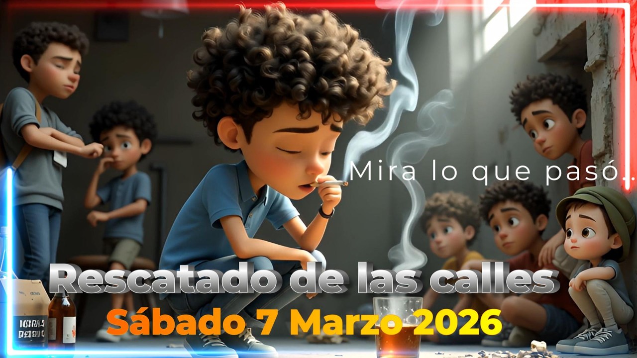 🔴Misionero Adventista Niños - Sábado 07 de Marzo: Serie infantil 2026 - Rescatado De Las Calles
