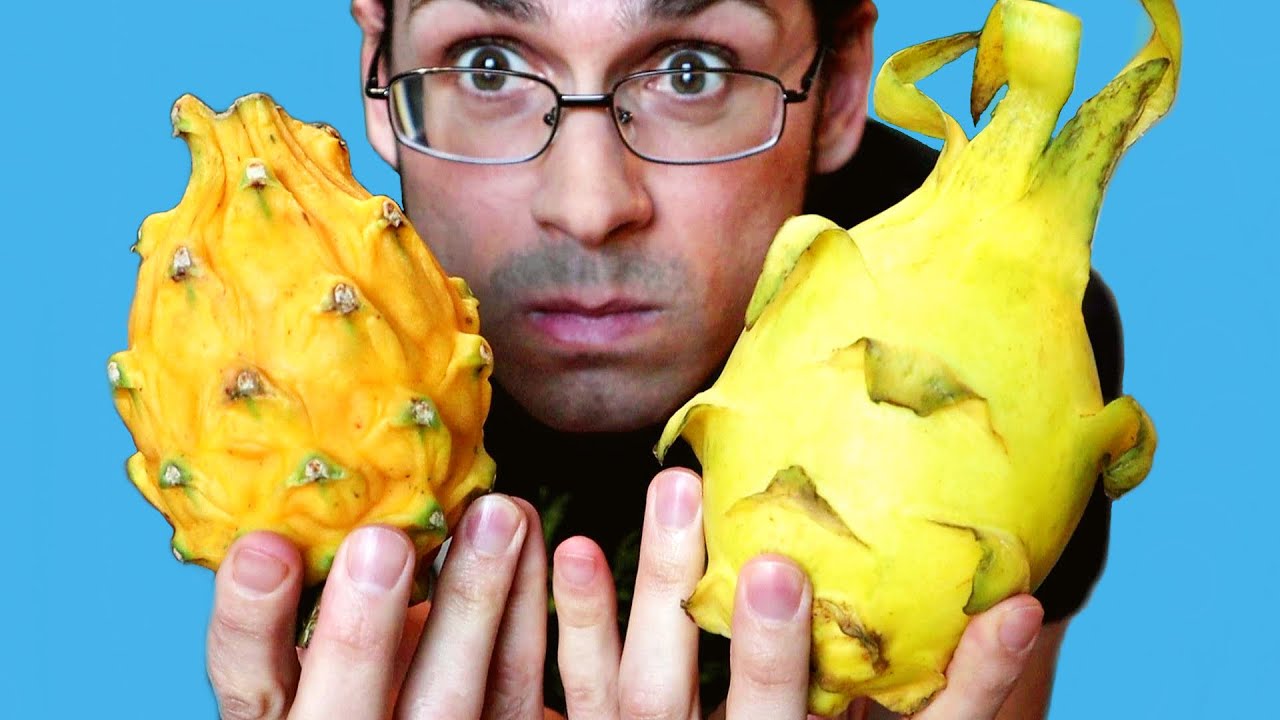TWO Kinds of Yellow Dragon Fruits