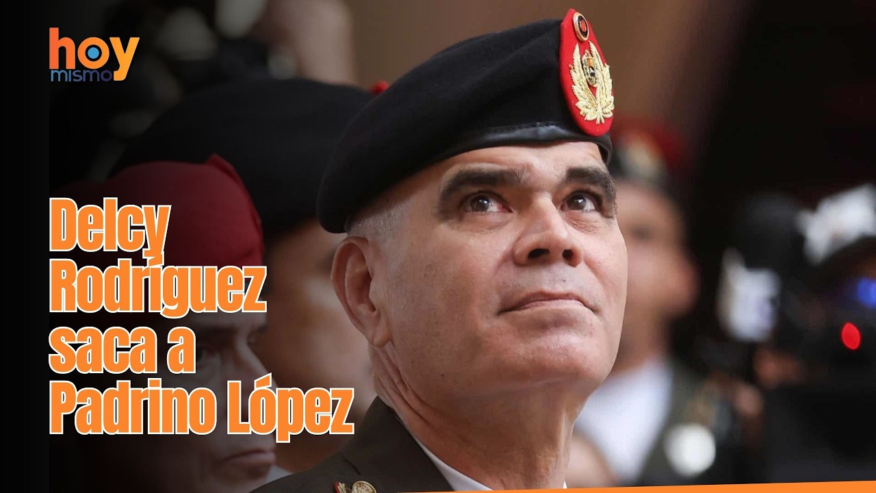 Giro TOTAL en Venezuela: Delcy Rodríguez saca a Padrino López tras captura de Maduro