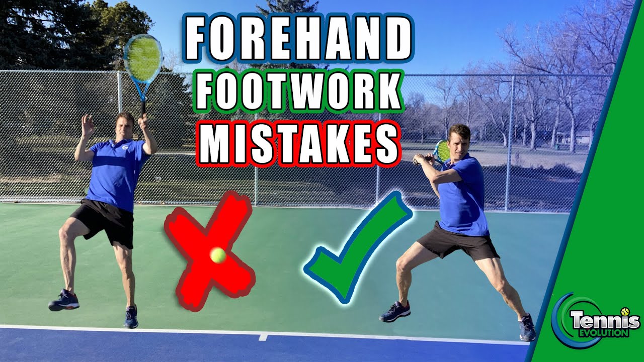 Fix Your Forehand Footwork (FAST!) : TENNIS FOREHAND