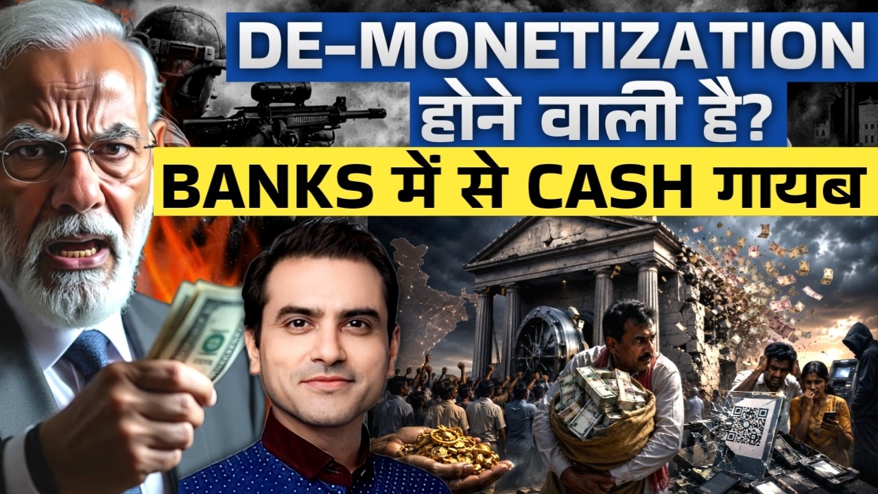 De-Monetization होने वाली है? BANKs में से Cash गायब ! | CWSJ-3291 | Sumeet Jain