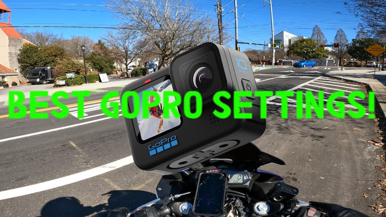 Best CINEMATIC GoPro HERO 10 Settings for Motovlogging!