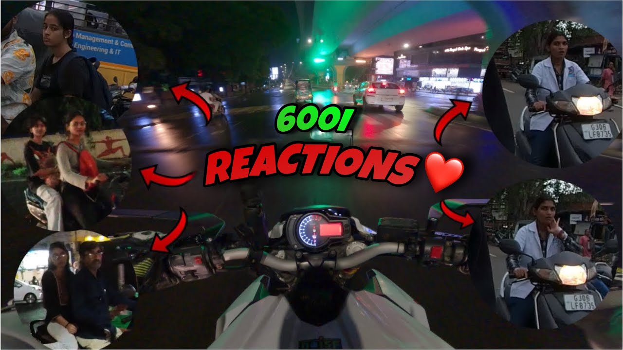 Ultimate Public Reaction On Superbike 👀 & Cute College Girls Reaction On Benelli 600i💗