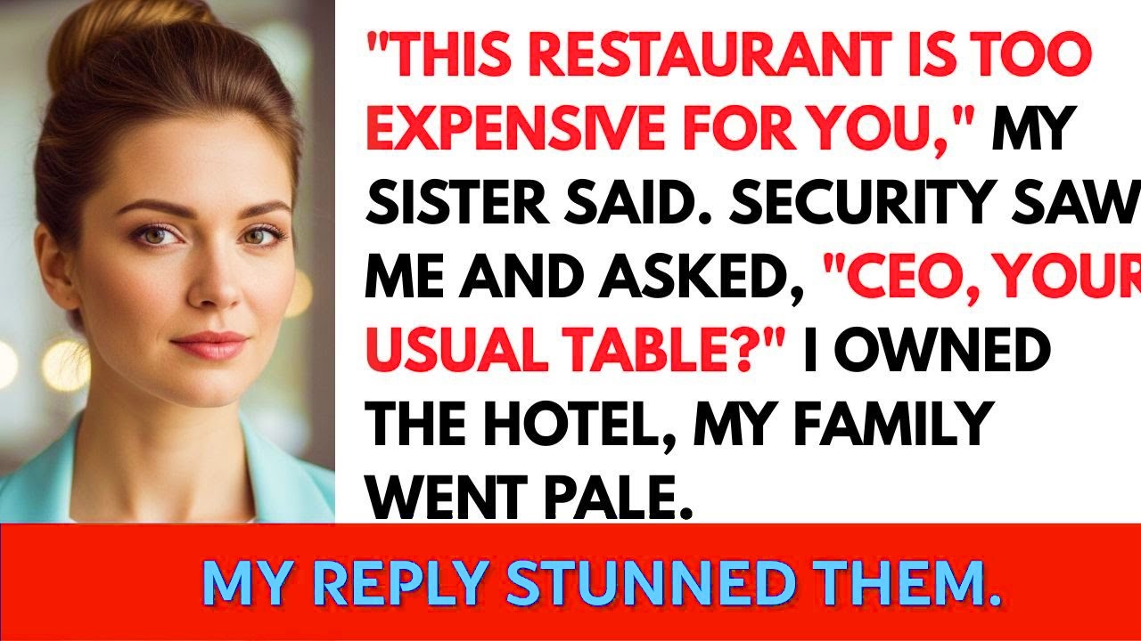 They Kicked Me Out Of Dad's Birthday For Being 'Poor' — Then Security Greeted Me As 'CEO'