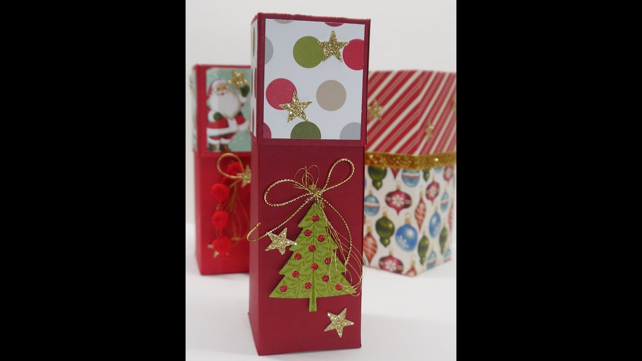 Anleitung Geschenkverpackung Faltbox