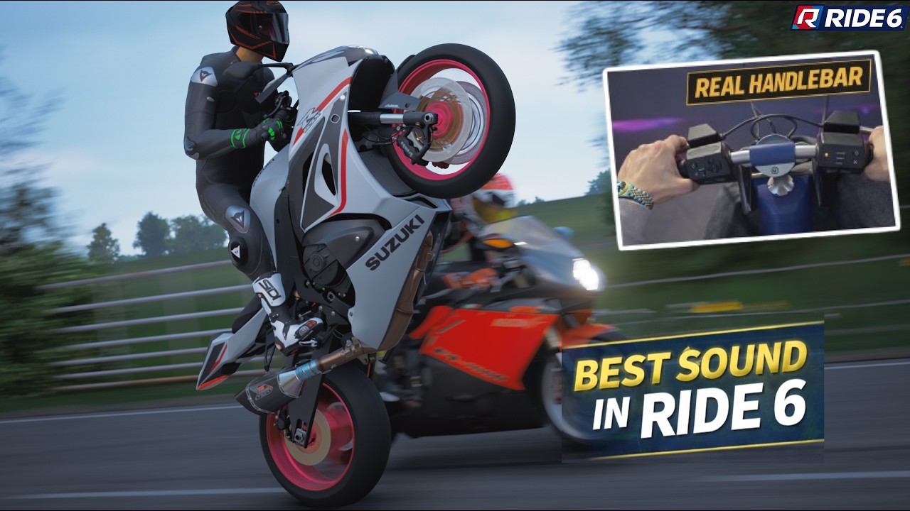 Suzuki GSXR 1000 2024 | RIDE 6 + Thrustmaster Freestyler Bike 🏍️🔥