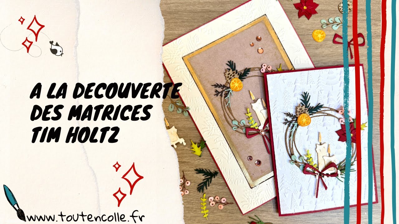 A la découverte des dies Tim Holtz