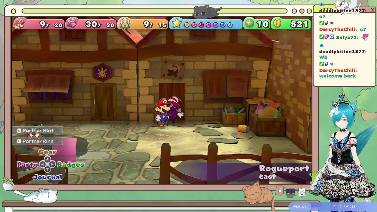 Paper Mario Thousand Year Door - We are on a train of endless mystery. Come chill with us.