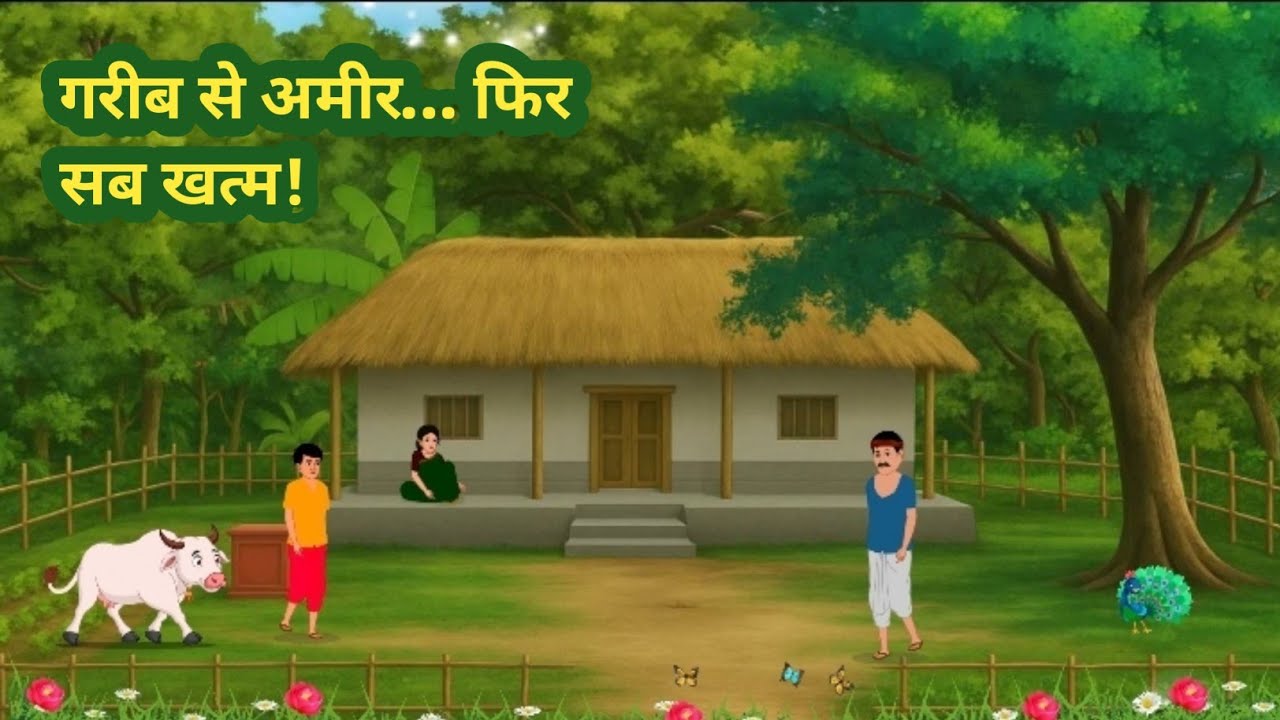 गरीब लडका बना अमीर और फिर एक दिन सब खत्म l Gareeb Ladaka Bana Ameer moral story l hindi kahani 