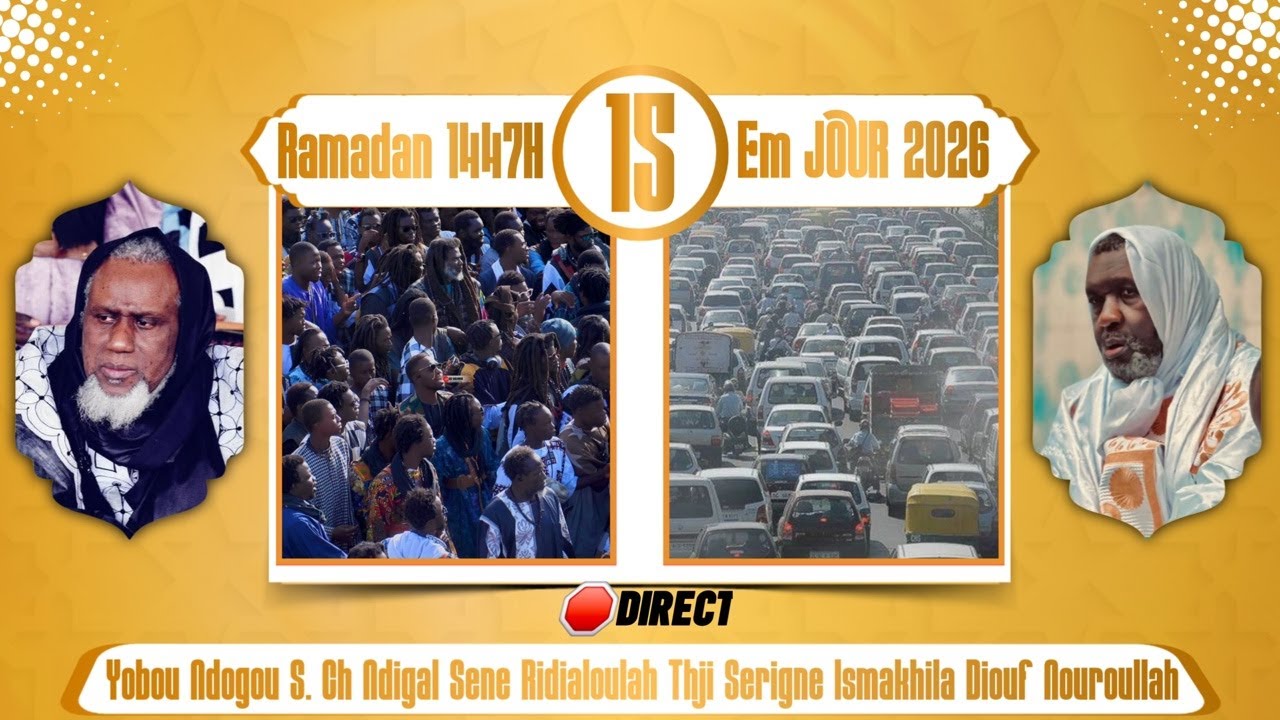 NdogoubSerigne Chiekhe Ndigal Sene Ridaloulah thji Serigne Ismakhila Diouf Nouroulah