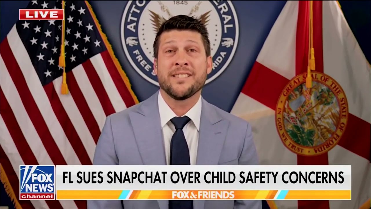 FOX & Friends: Attorney General James Uthmeier Takes Legal Action Against Snapchat