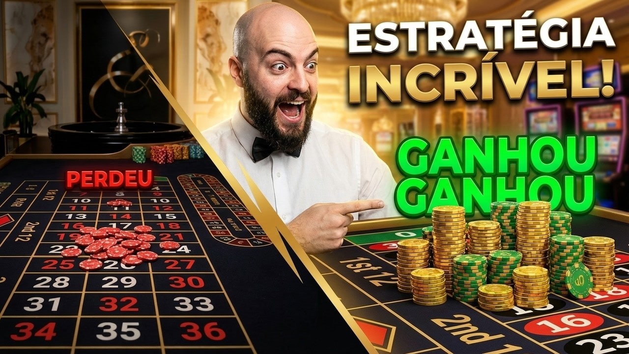 ESTRAT&Eacute;GIA ABSURDA COM POUCAS FICHAS NA MELHOR ROLETA!!!