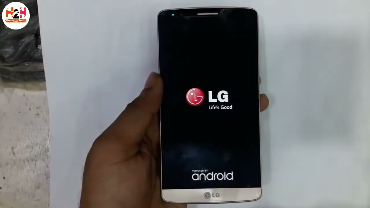 LG G3 pattern unlock & hard reset