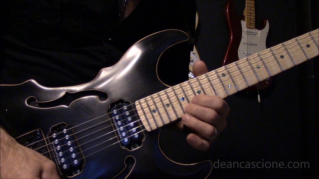 Fast and Furious Single String Shred Guitar Dean Cascione 2017