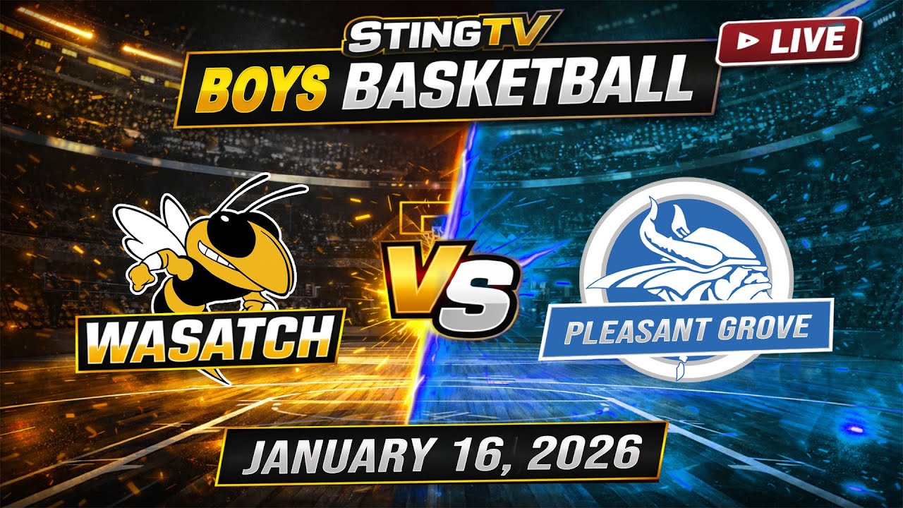 Varsity Boys Basketball: Wasatch vs Pleasant Grove (Jan. 16, 2026)