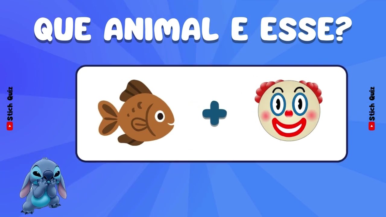 🐶 Adivinhe os Animais pelos Emojis 🐵😺🐶 | Desafio dos Emojis | #quiz #trivia