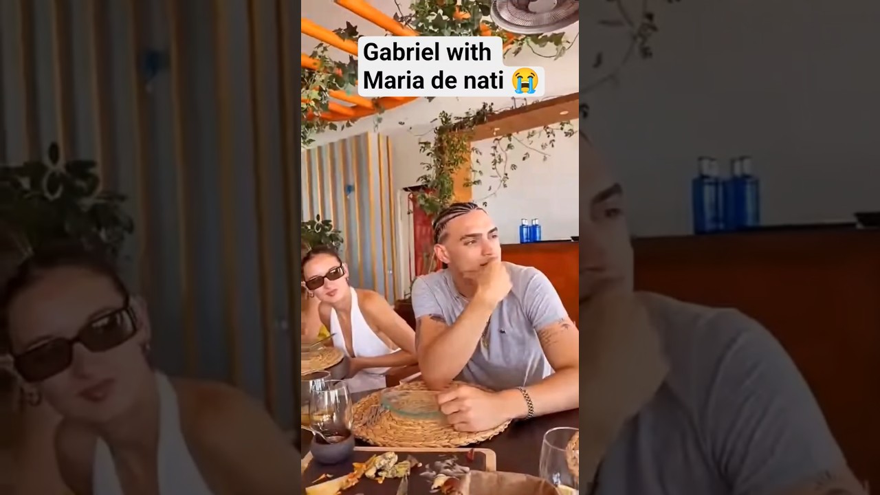 Gabriel with Maria de nati 😭😭 | Culpa Nuestra behind the scenes 🔥😭|#gabrielguevara #maria #trending