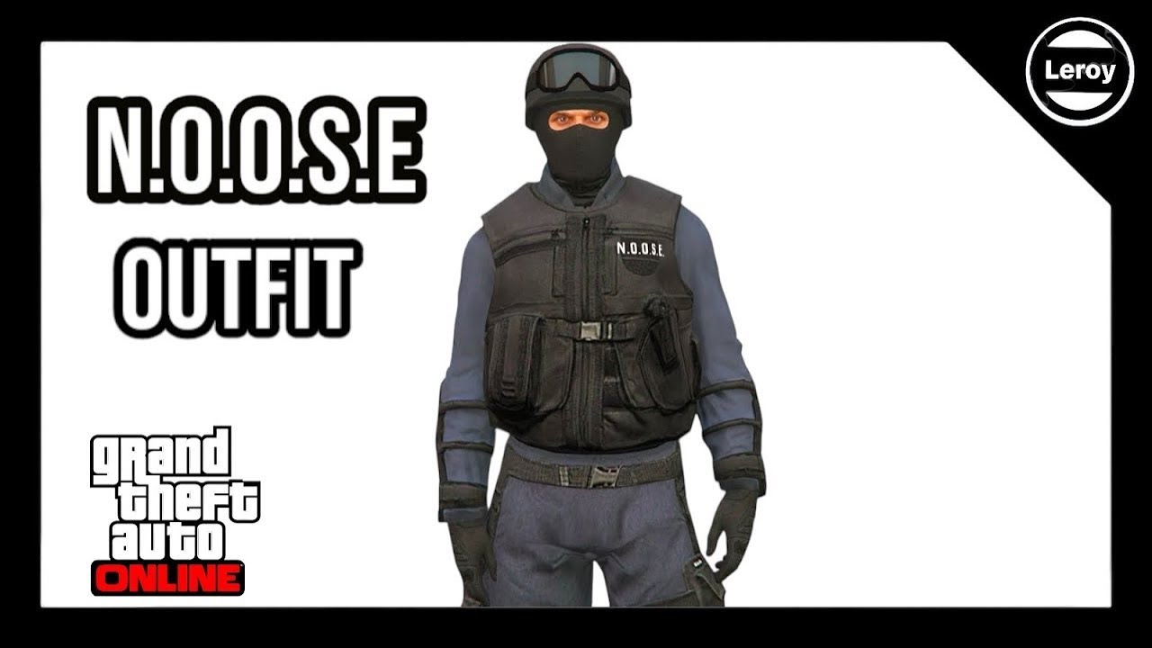 How To Get N.O.O.S.E Outfit With POLICE LOGO In GTA Online Solo Ps5/Ps4/XB/Pc