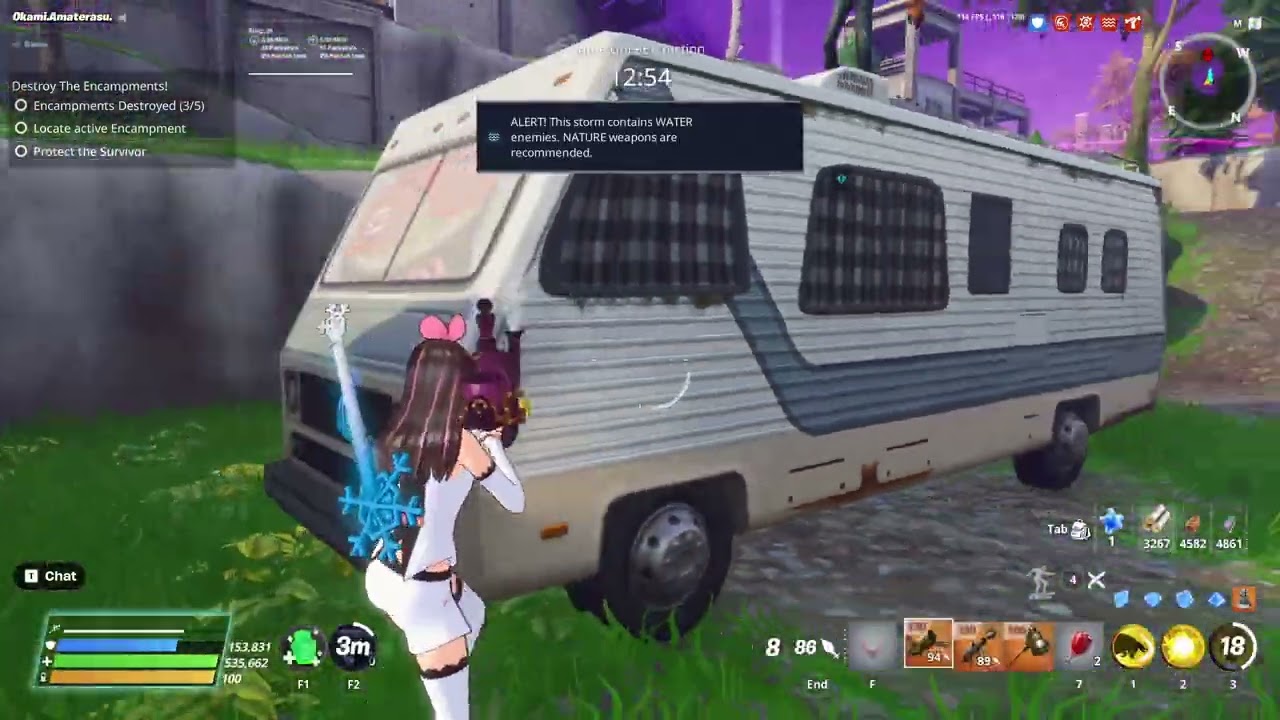 Fortnite: Save the World - 8 Bit Demo Loadout testing