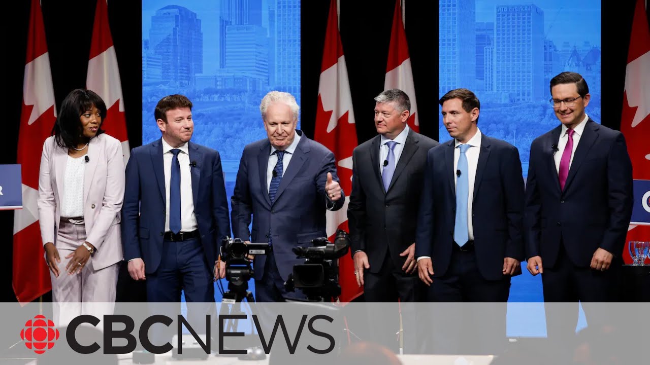 Conservative candidates spar over inflation, abortion in unusual leadership debate