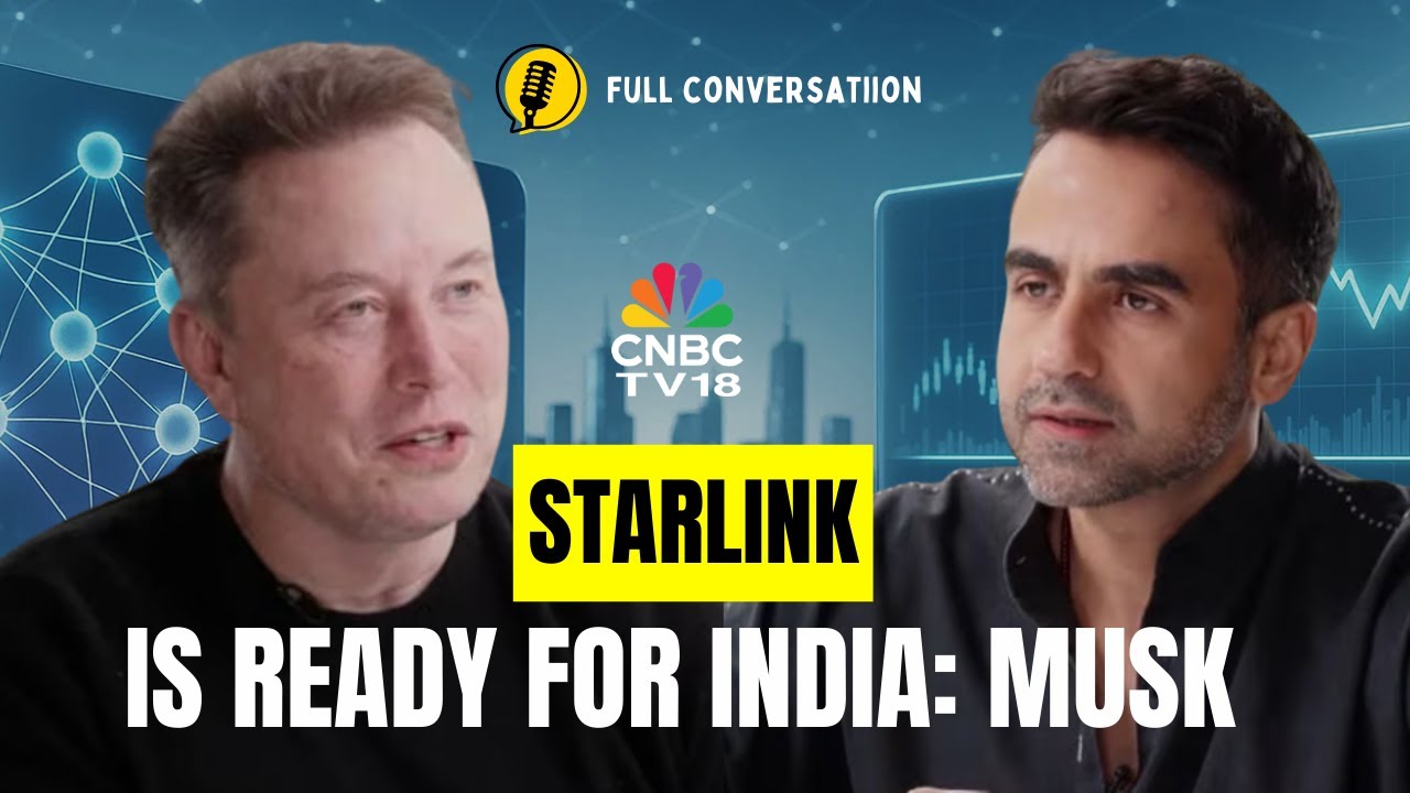 Pełna rozmowa | Elon Musk o sztucznej inteligencji, Indiach i Google | 4K | CNBC TV18