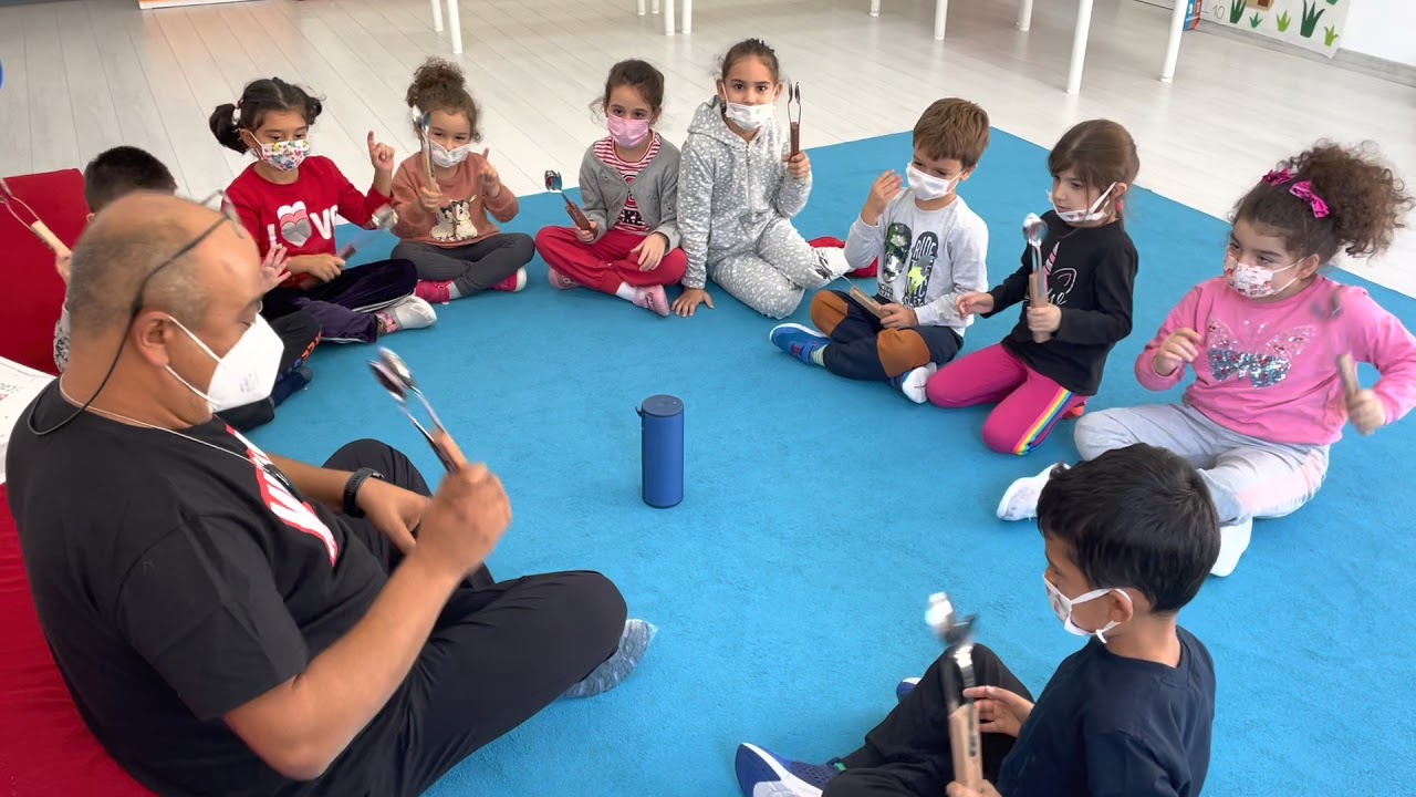 Bim Bam Bom Kaşık Ritim Okul Öncesi