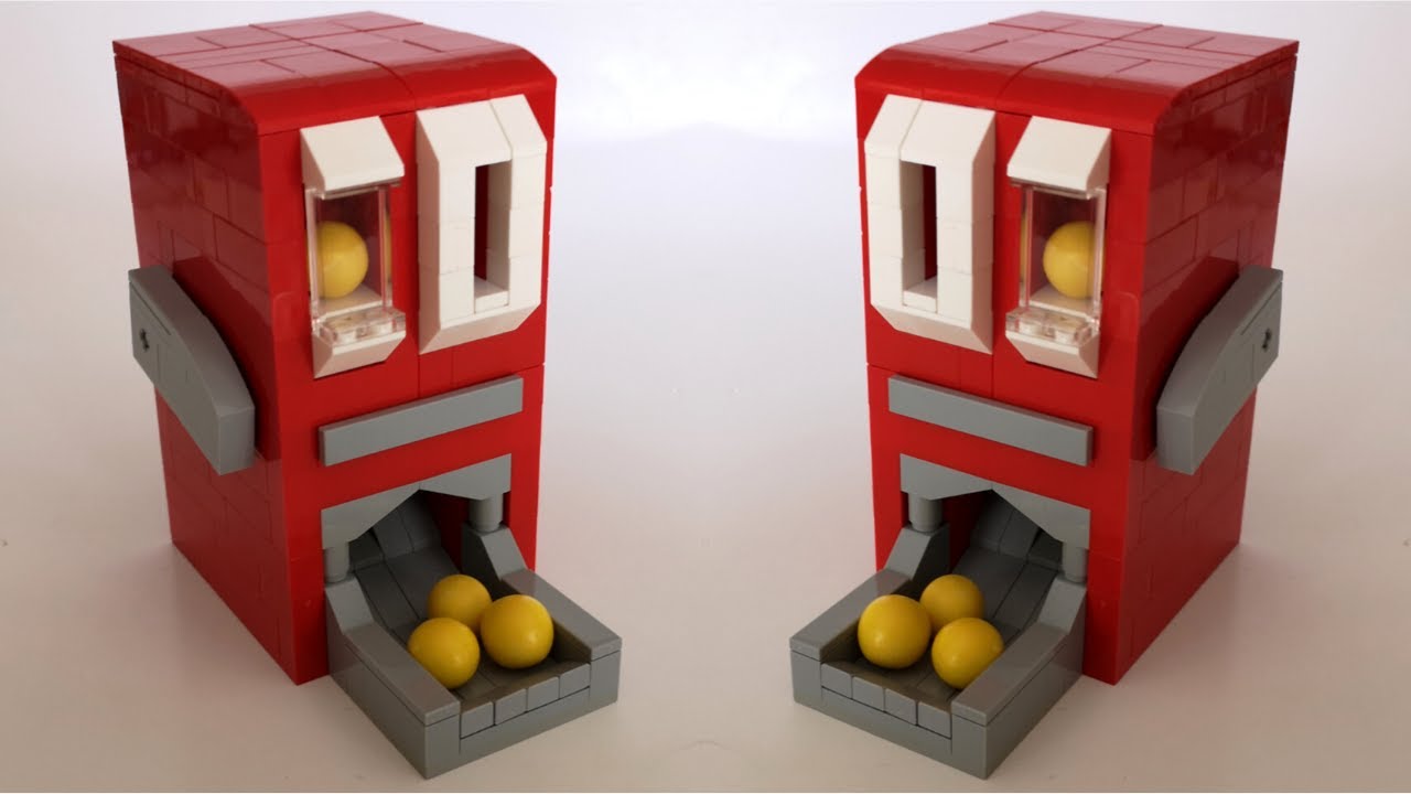 Easy lego candy vending machine that works