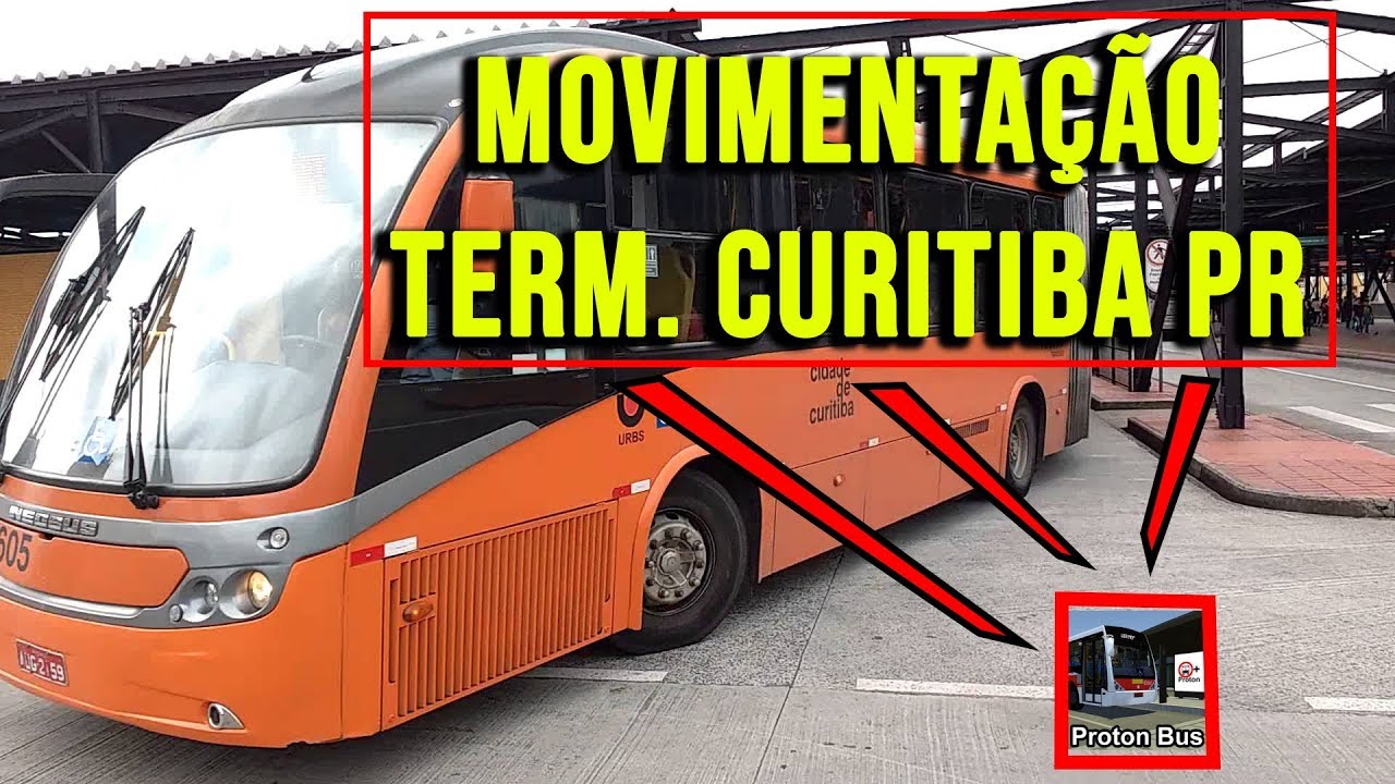 MOVIMENTAÇÃO DE ÔNIBUS TERMINAL CURITIBA-Pr/Proton Bus Simulator