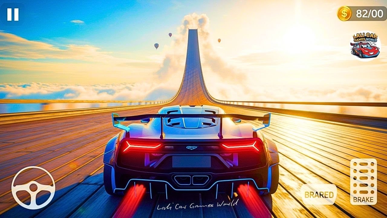 Impossible Car Racing Game 3D  Extreme Mega Ramp Stunts Gameplay 2026 Lali Car Games World