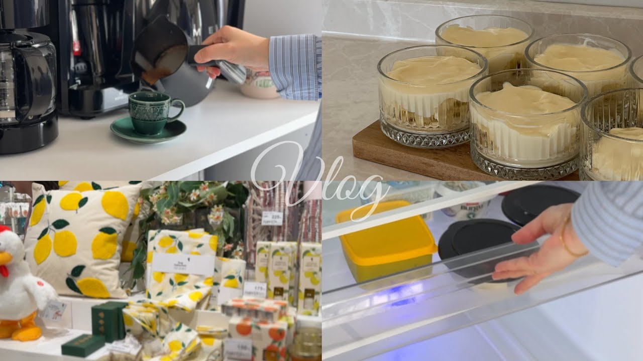 🧽Чистка холодильника I Тихое утро, рецепт десерта, экскурсия по магазину 🍋