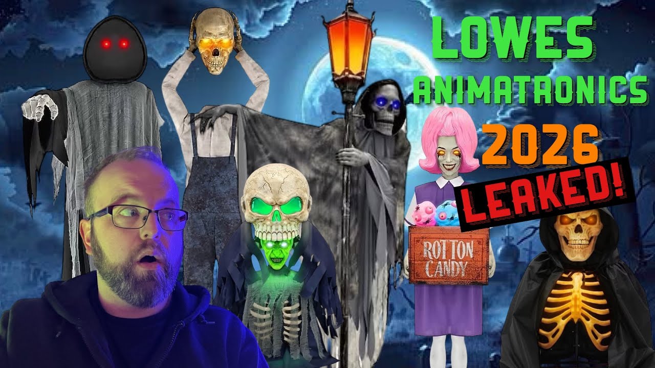LOWES Halloween ANIMATRONICS 2026 LEAKS | First Images Leaked