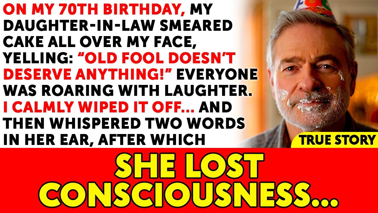 My DIL Ruined My 70th Birthday, But My Confession Made Her Faint...