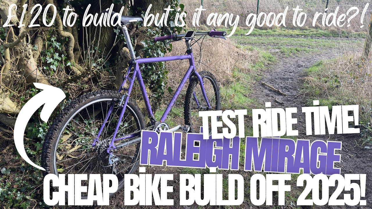 Как вам моя ретро-поездка в стиле Raleigh? — Cheap Bike Build Off 2025
