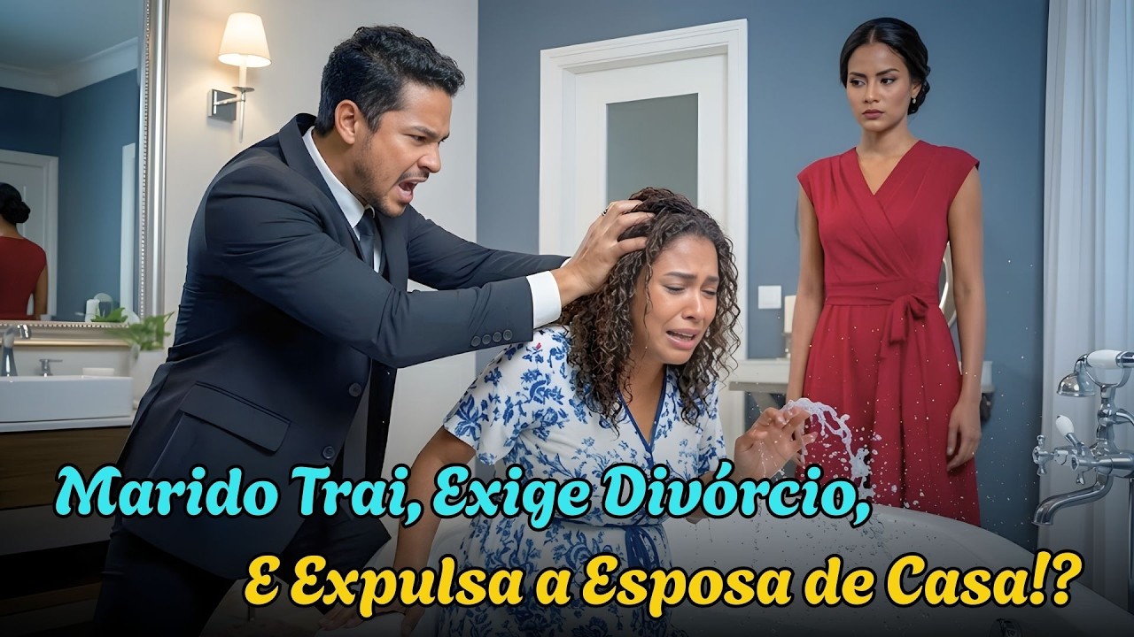 Marido Trai, Obriga a Esposa a se Divorciar e a Expulsa de Casa — História de Infidelidade que Choca