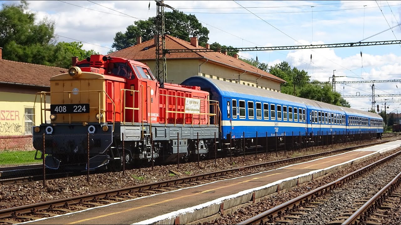 150 éves a Dombóvár - Gyékényes vasútvonal - Különvonat az M40, 224-es Púpossal