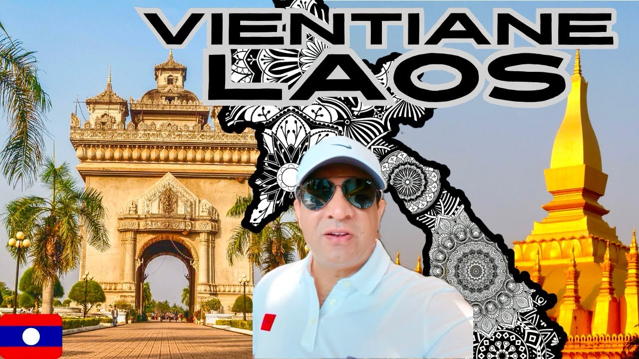 Vientiane Laos | Stunning Rooftop Views, Patuxay & Pha That Luang | Laos Urdu Vlog 2025