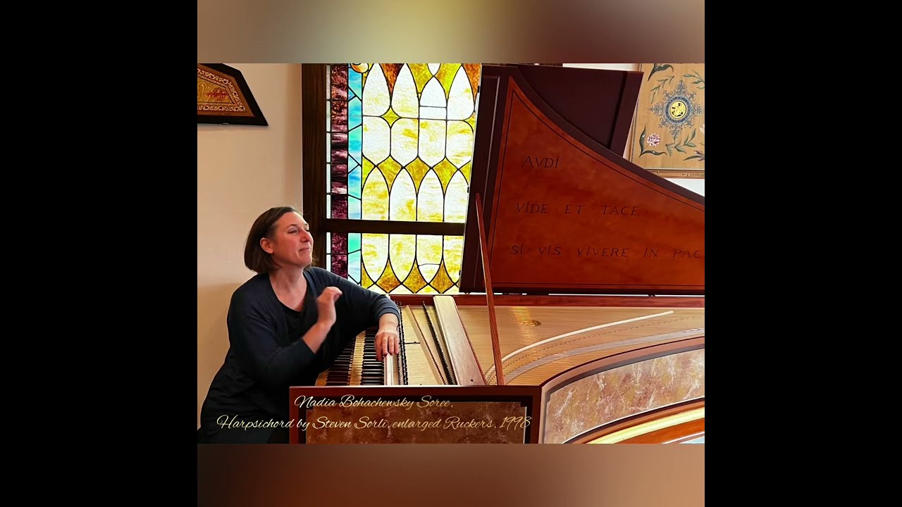 Johann Caspar Ferdinand Fischer, Uranie, played by Nadia Bohachewsky Soree, harpsichord