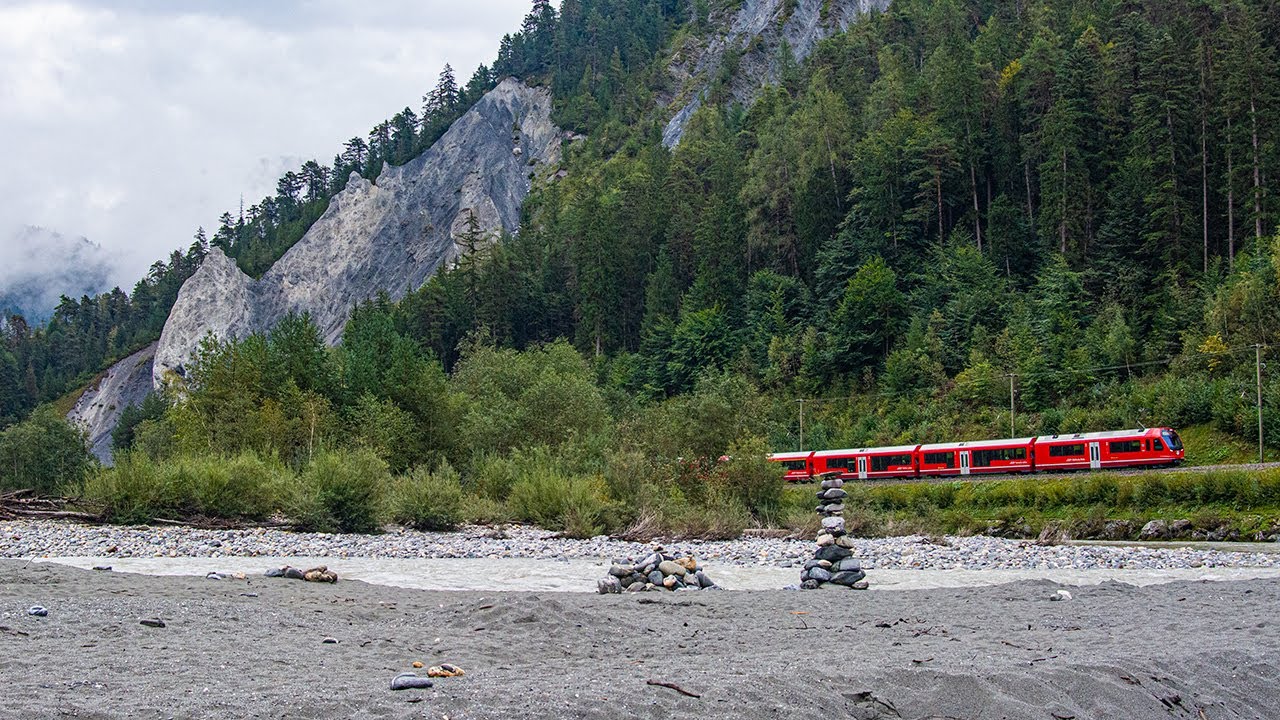 Versam-Safien Koleje Retyckie Szwajcaria #switzerland #railway #kolej