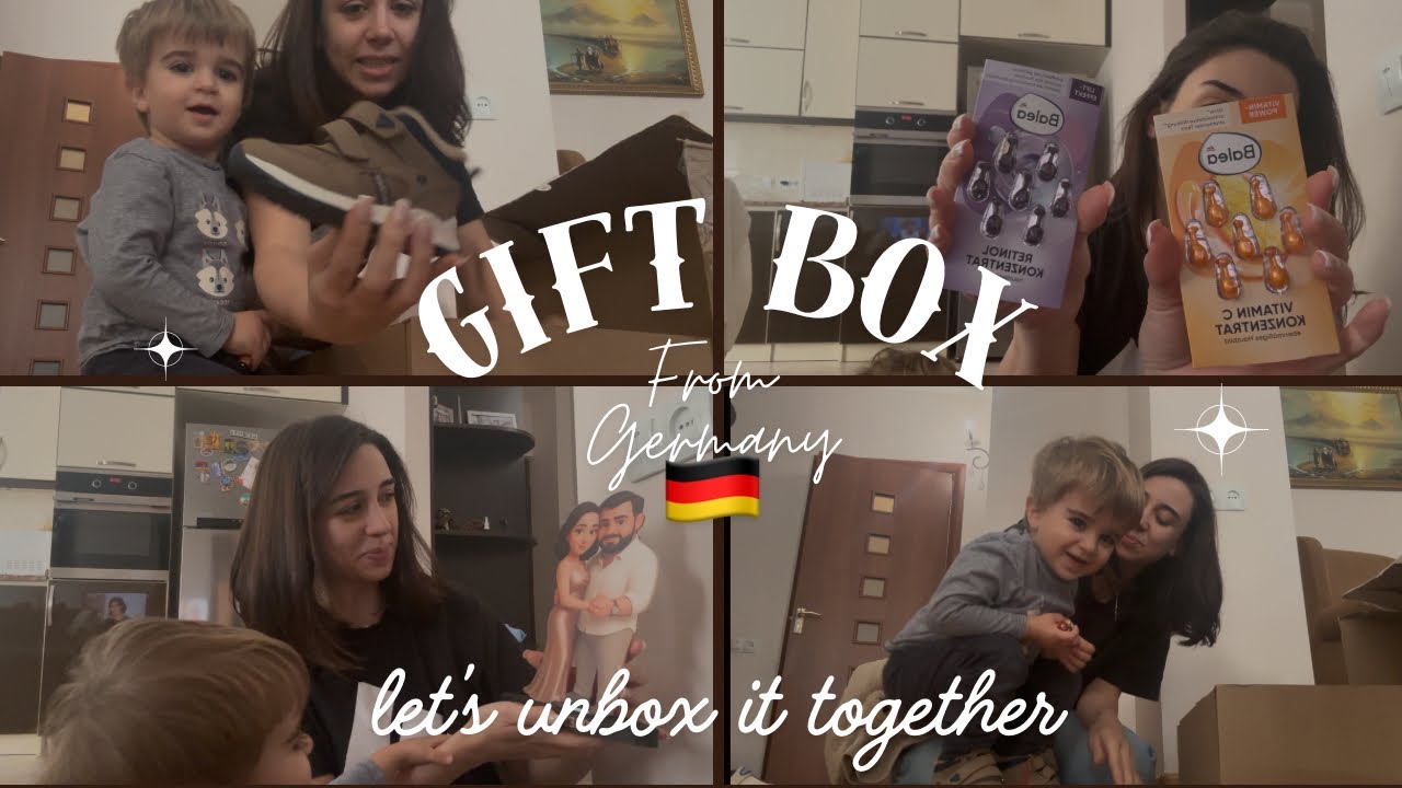 GIFT BOX from Germany 🇩🇪 / Նվերներ Գերմանիայից 🇩🇪😍unboxing անենք միասին❤️