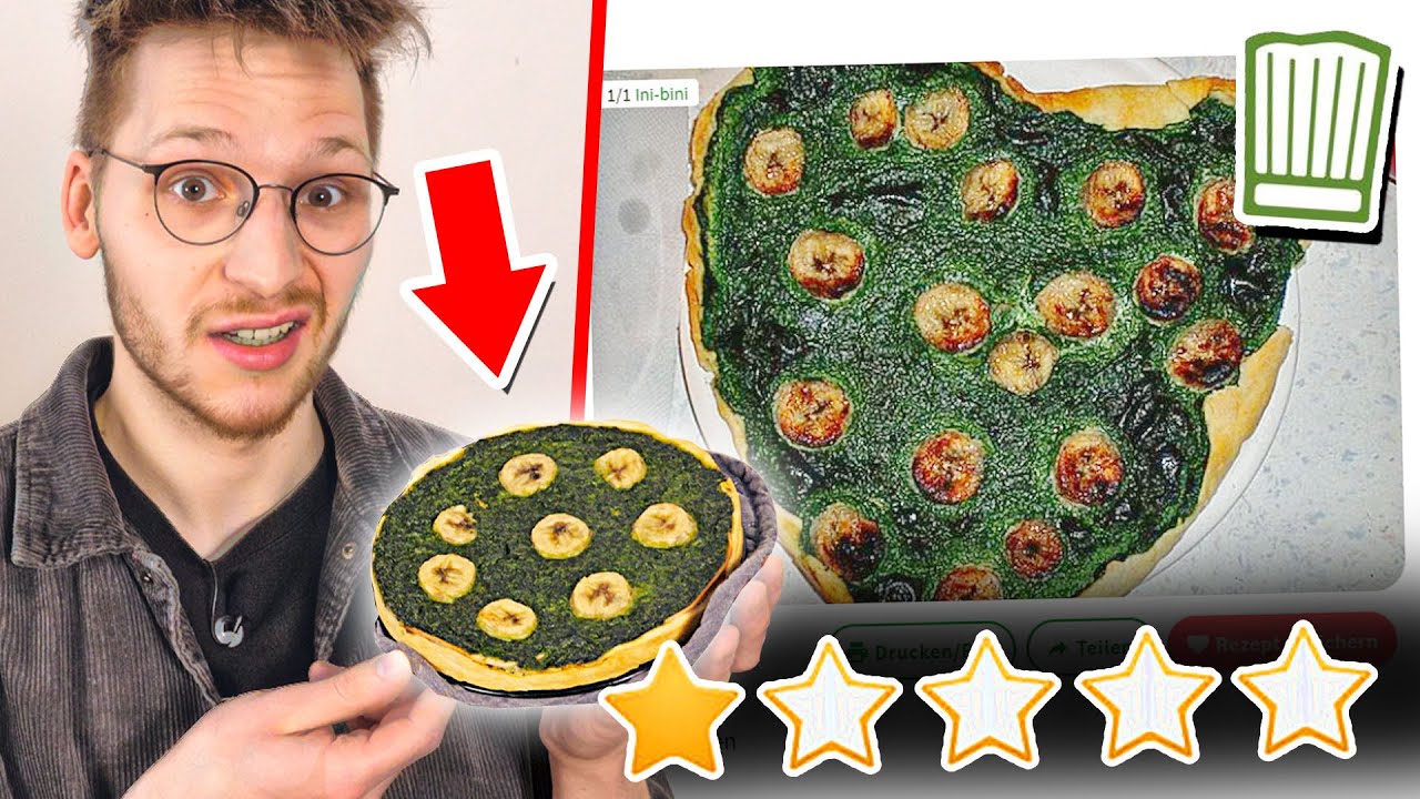Ich teste das SCHLECHTESTE Chefkoch Rezept 🤢