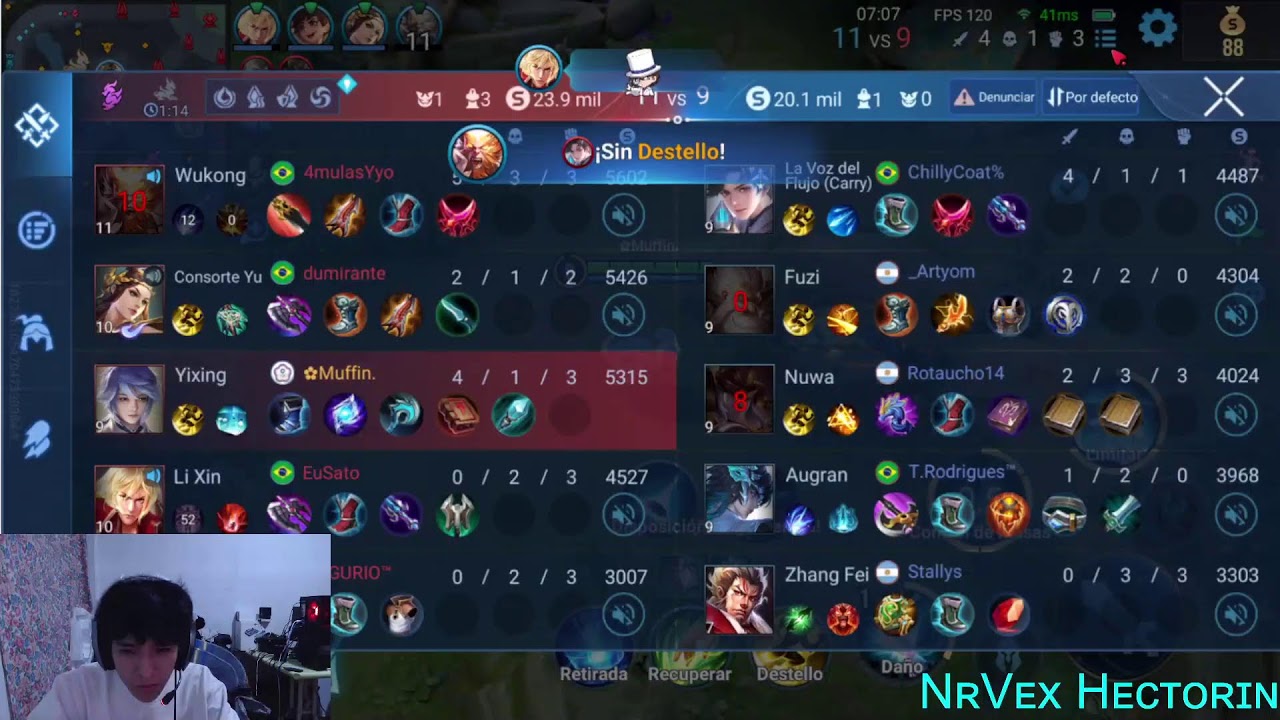 Go Rushar top 1 latam? '-' / NrVex Hok