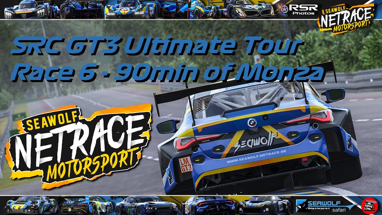 SRC GT3 Ultimate Tour - 90 Min of Monza - #21 Seawolf Netrace Motorsport BMW M4GT3