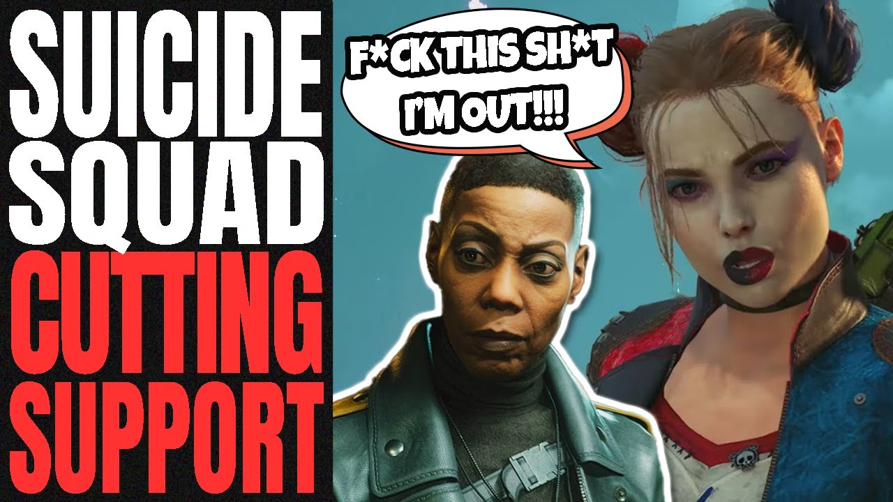 Игра WOKE Suicide Squad закрывается | Разработчики начинают замедлять поддержку провалившейся игр...
