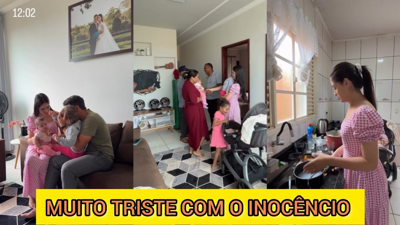 ANA VITÓRIA ESTÁ MUITO TRISTE COM O INOCÊNCIO QUE ACONTECEU 