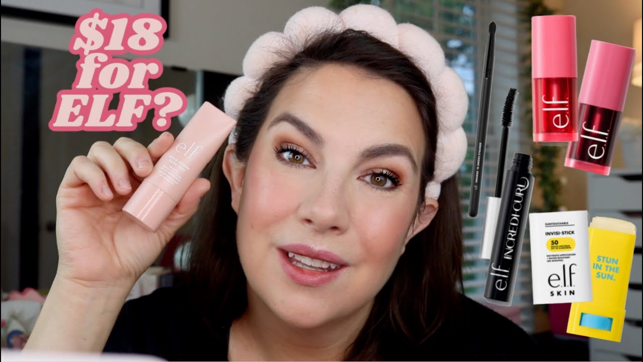 ELF Haul & Try-On… $18 Skin Tint?