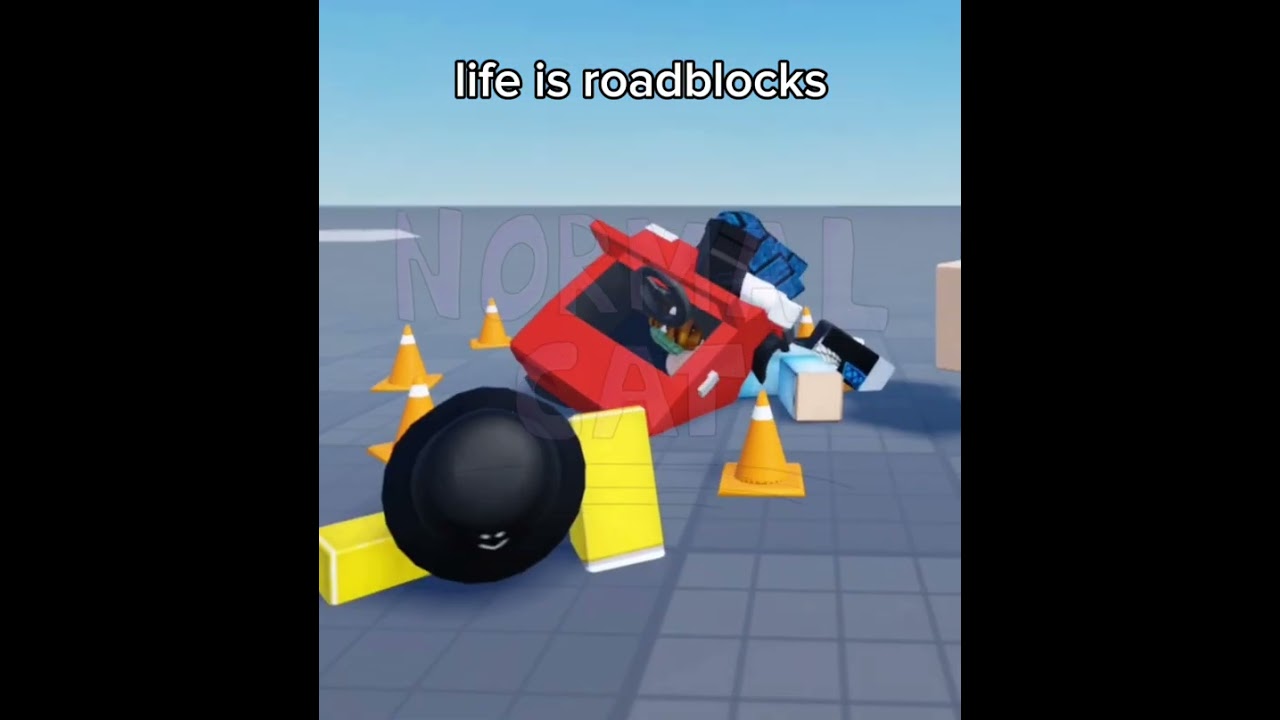 Roadblocks | Roblox Animation #shorts #shortsvideo #shortvideo #roadblocks #NormalCatRBLX