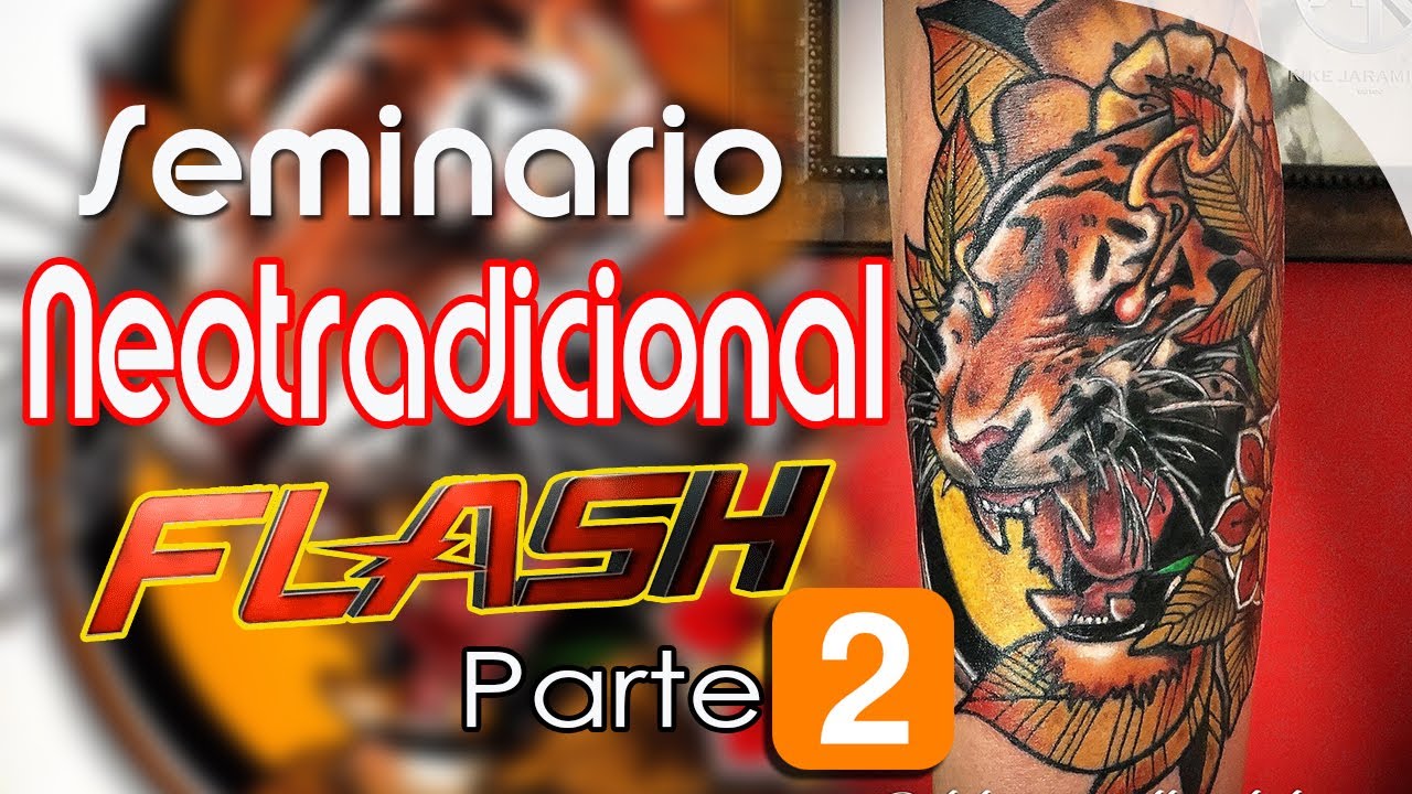 Seminario Tattoo Neotradicional Parte 2 | tiger tattoo | Neotraditional Tattoo Seminar part 2 |