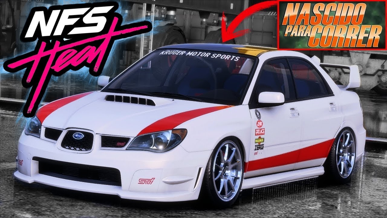 NFS HEAT - SUBARU WRX do Filme (Nascido para Correr) FICOU INSANO!!