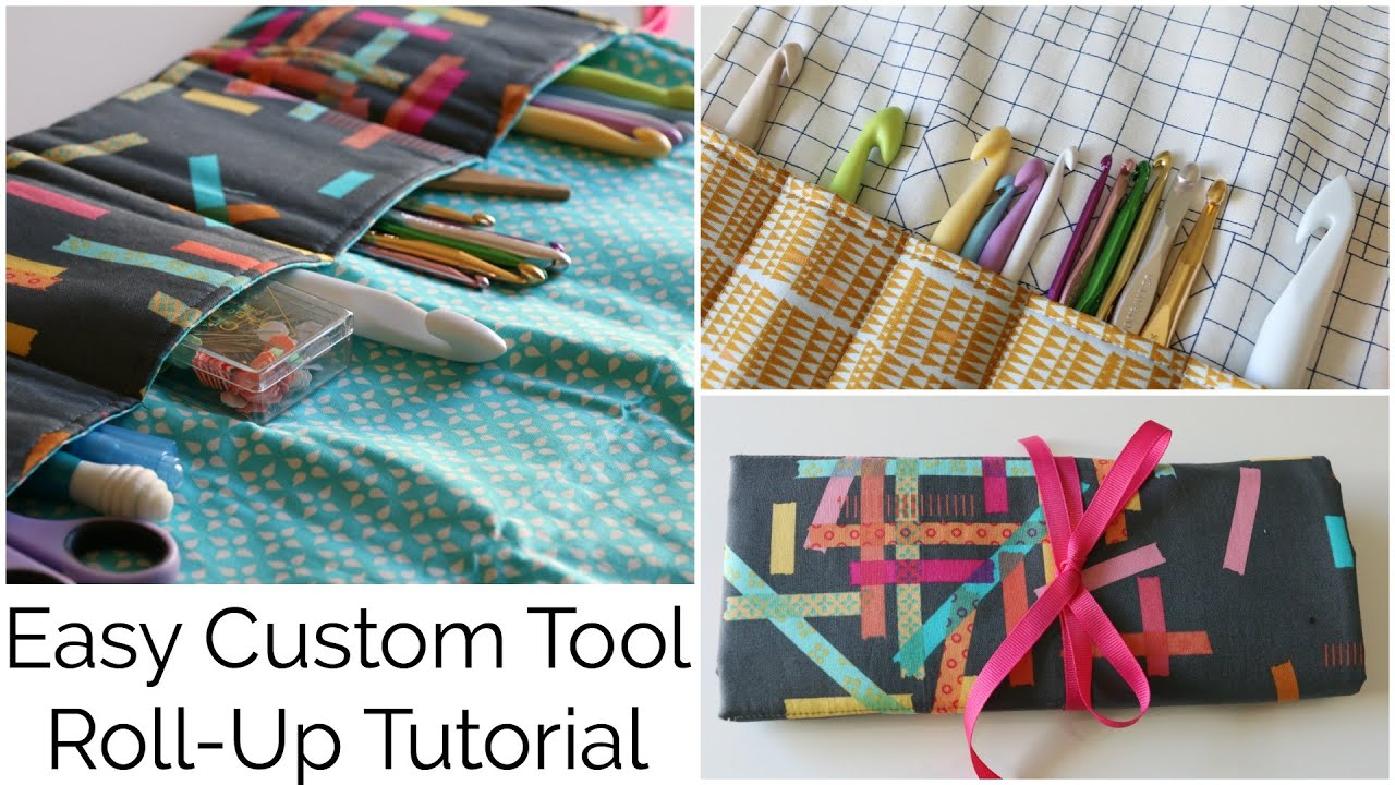 How to Sew a Custom Tool Roll Up with Amy Tangerine - Beginner Tutorial